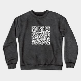 The Bamboo Forest- black on white Crewneck Sweatshirt